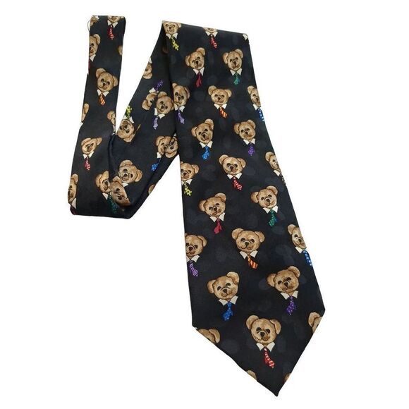 VTG Teddy Bears  Tie - Picture 1 of 5